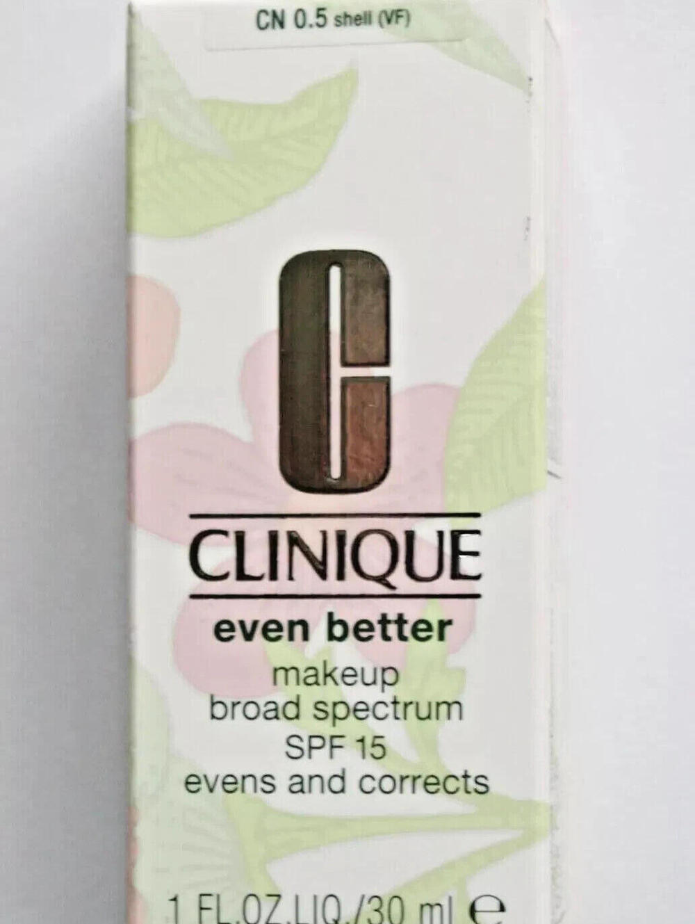 Clinique Even Better Makeup Broad Spectrum SPF 15 CN 0.5 Shell 1oz/30ml